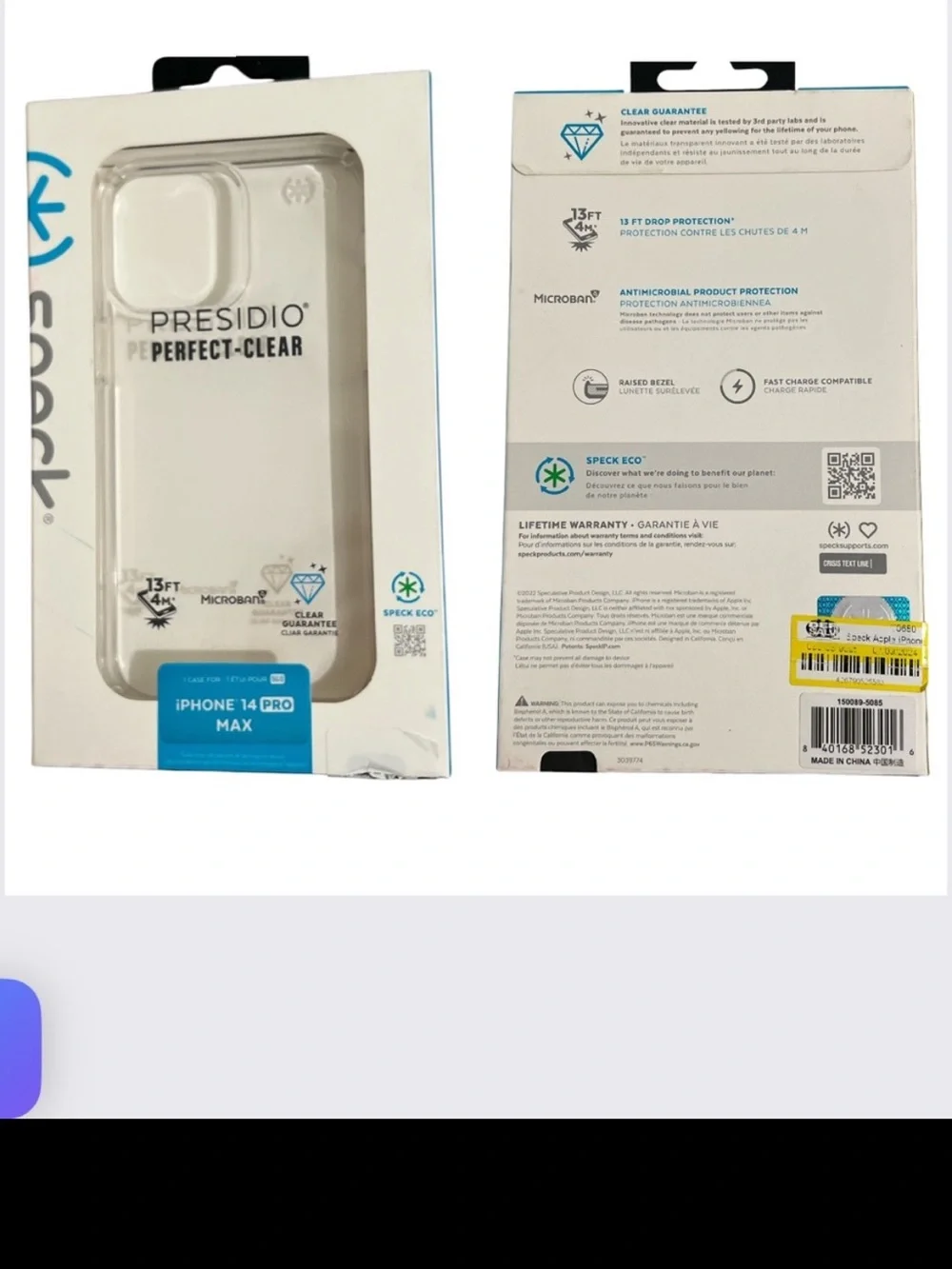 iPhone 14 Pro Max Bundle of 2 Phone Cases & 1 Screen Protector. New, Never Used!